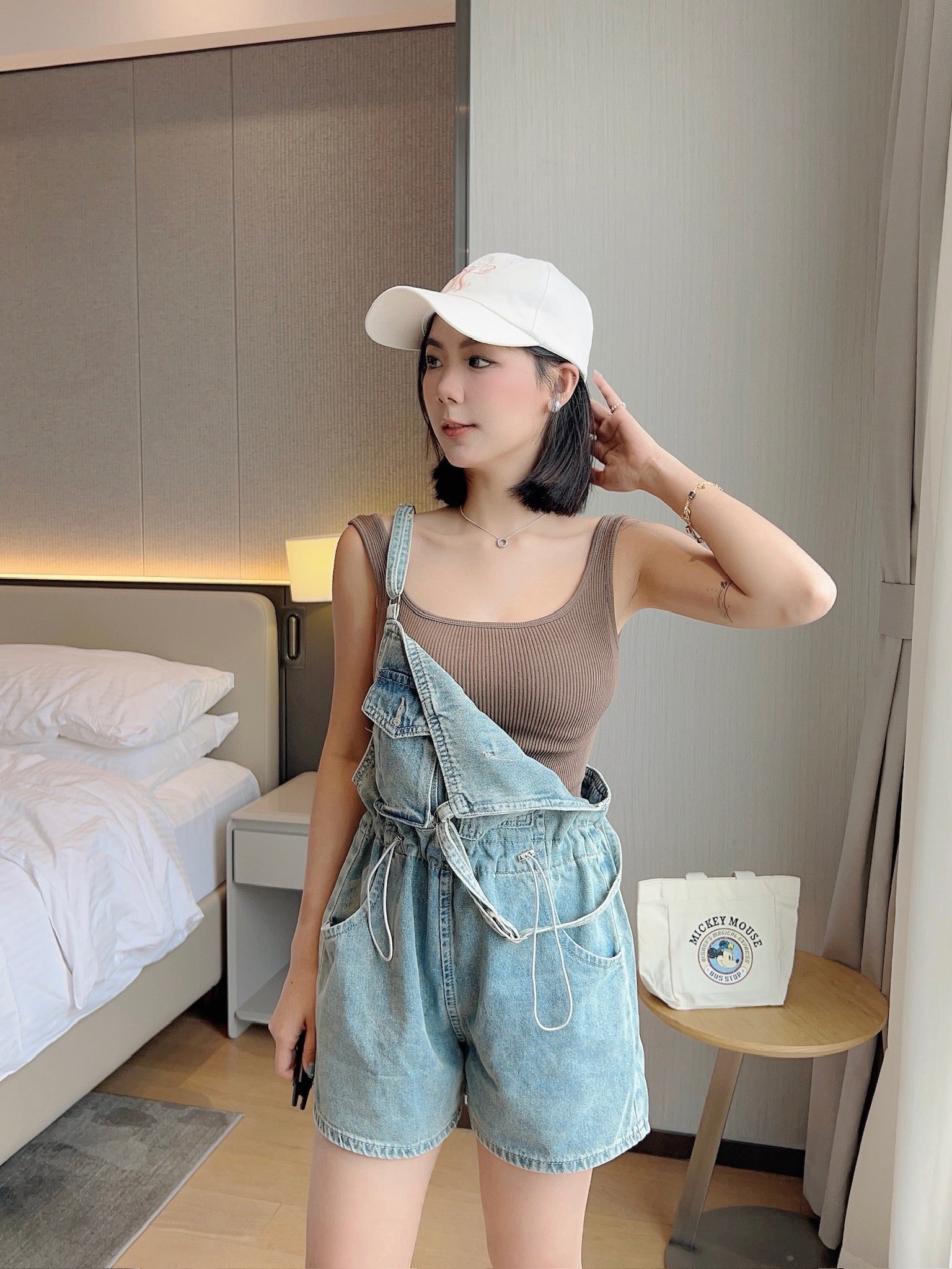 Nicola Denim Overalls