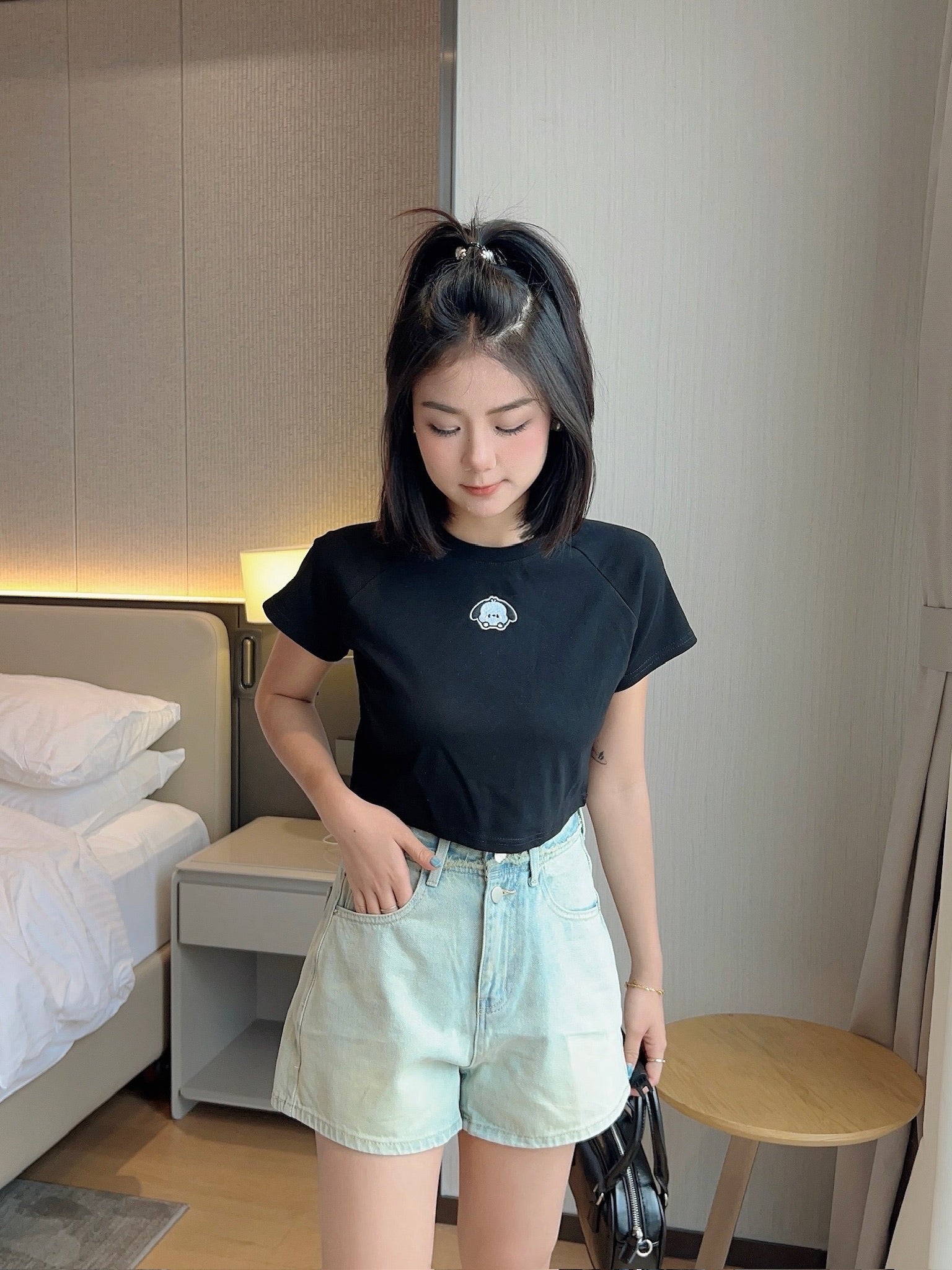 CuteDog Crop Top