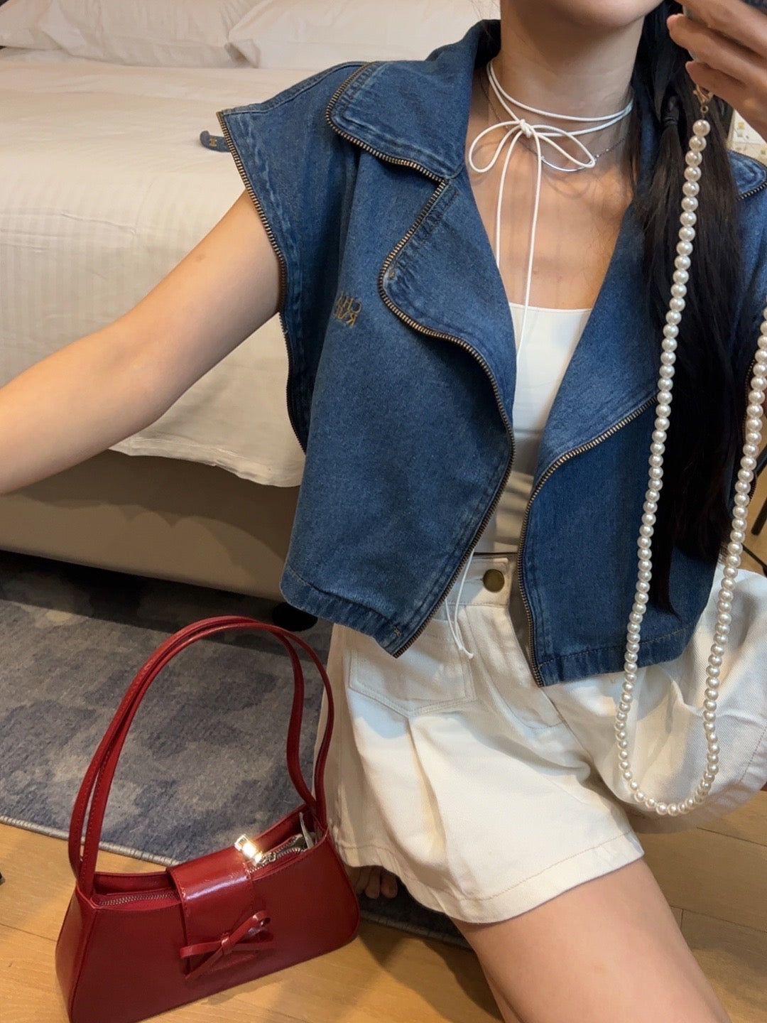 𝘾𝙃𝘼𝙍𝙈𝙀 Olga Denim Outer