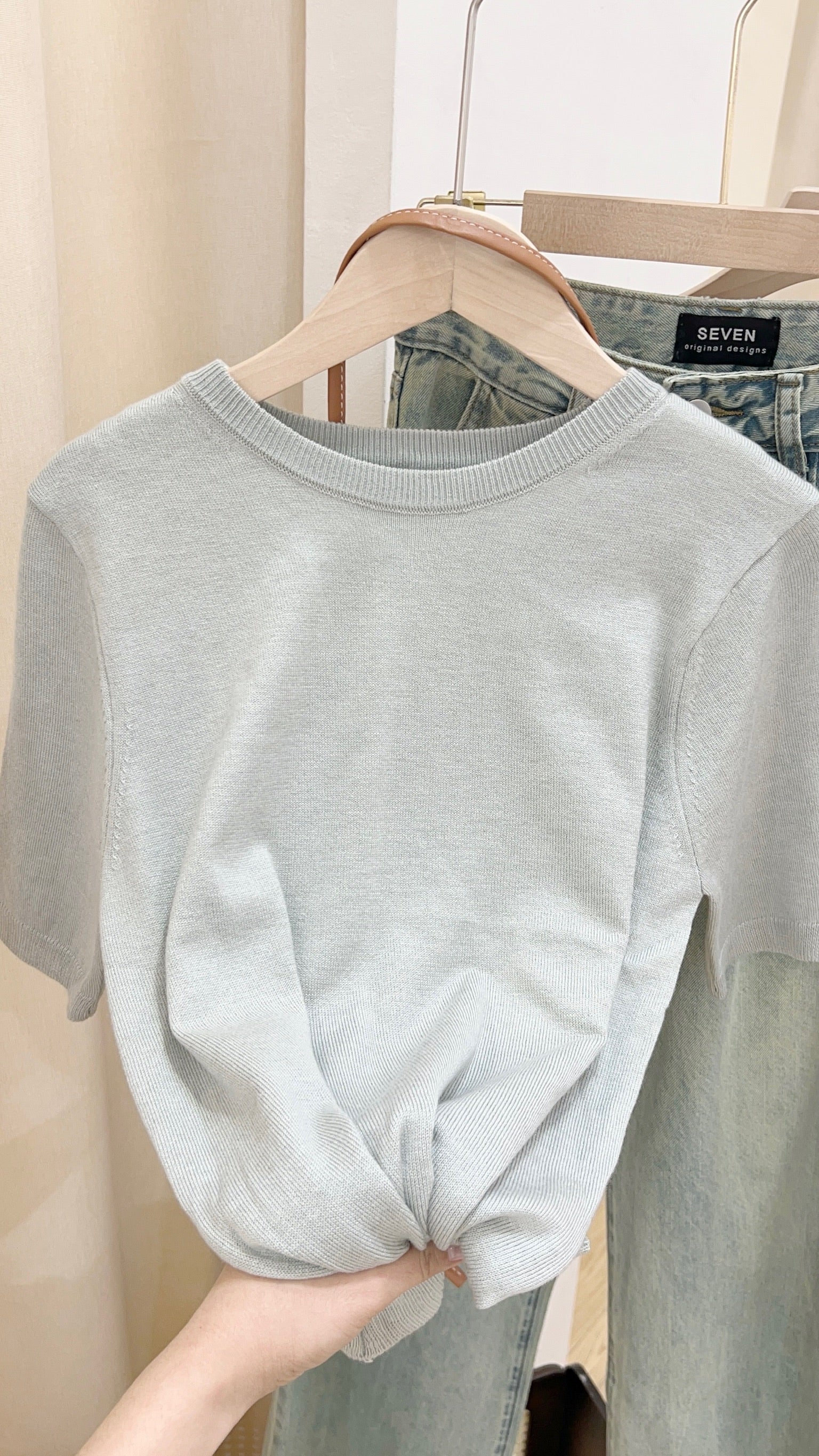 Wava Knit Basic Top