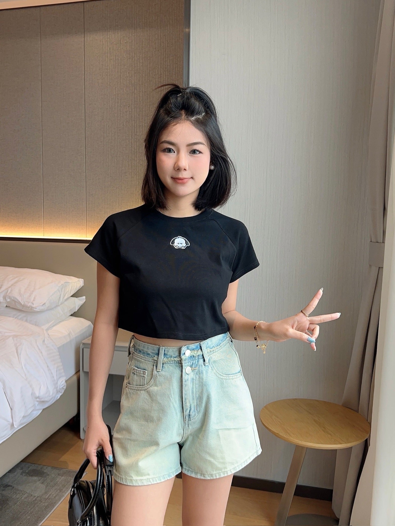 CuteDog Crop Top